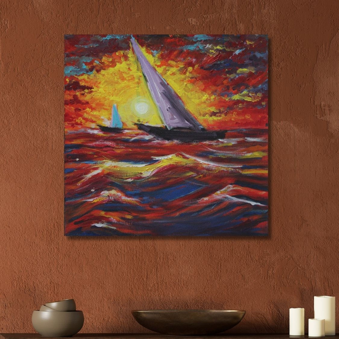 Handmade Ocean Wall Art