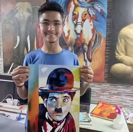 AGES 13 years to 16 Years ONLINE PAINTING CLASSES FOR TEENS_ CREATE PAINTINGS YOU WILL BE 