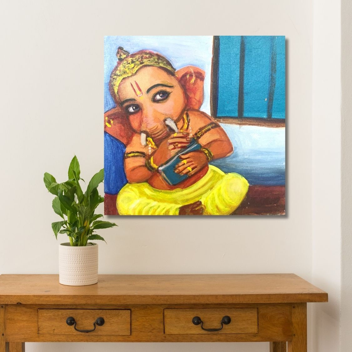 Handmade Lord Ganesha Wall Art