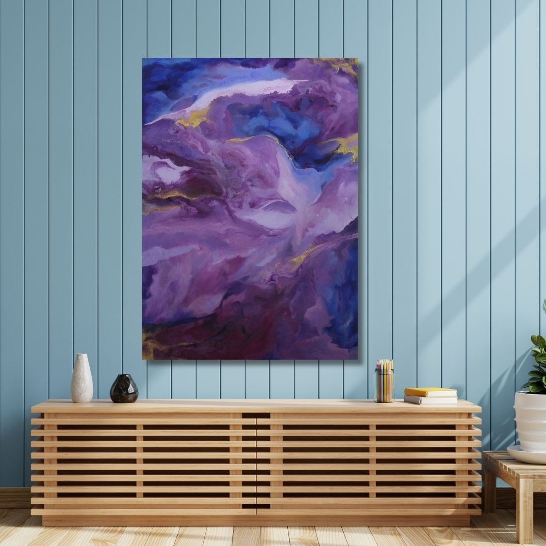 Handmade Acrylic Abstract Art