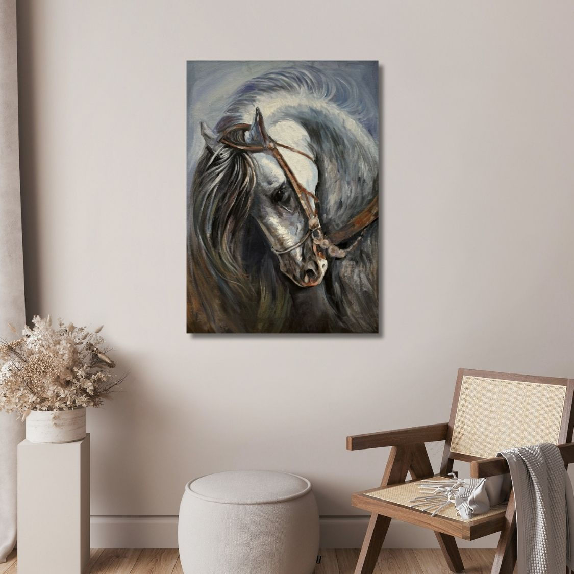 Elegant Horse Canvas Artwork