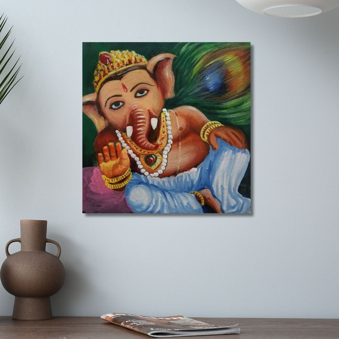 Artistic Ganesha Painting