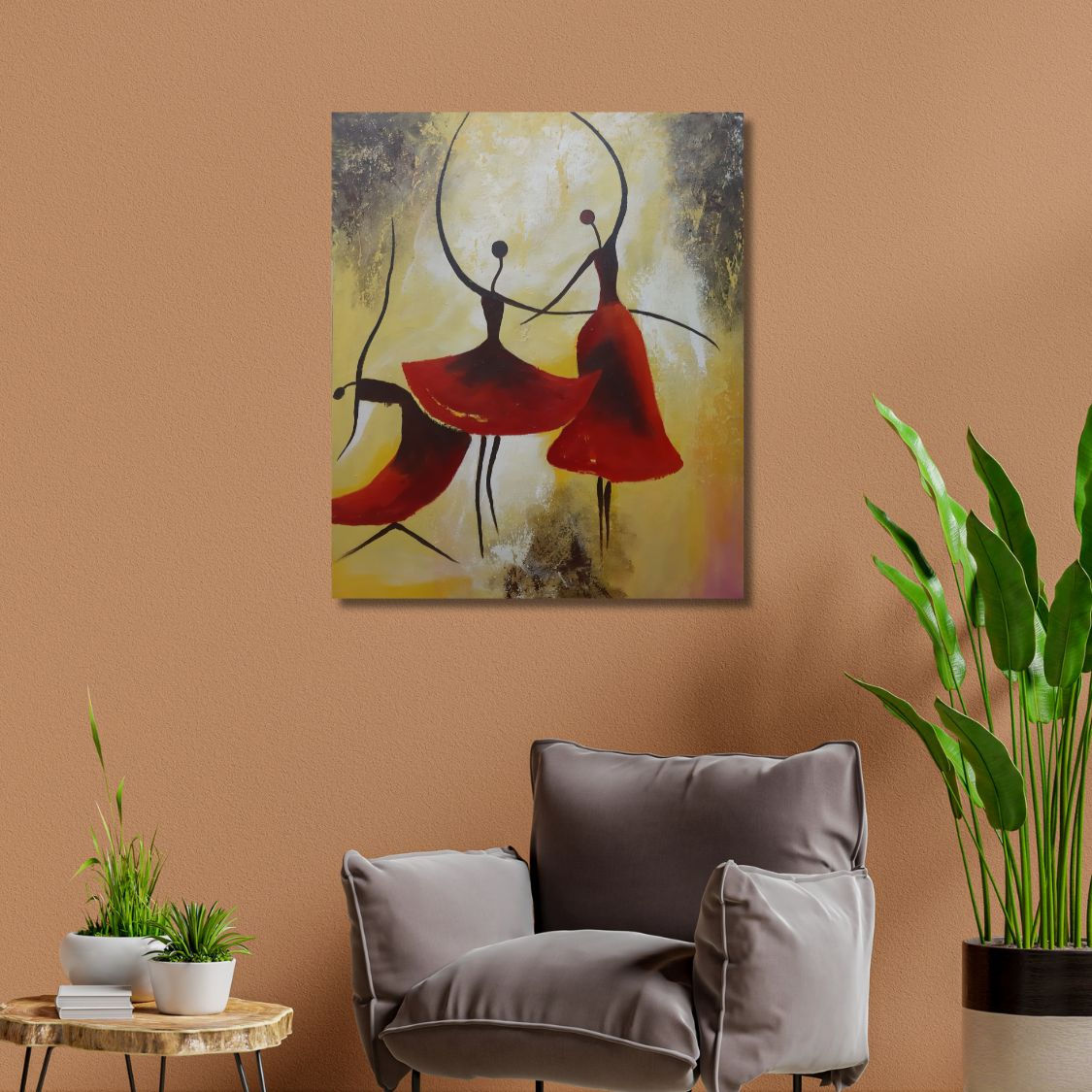 handmade figurative wall décor