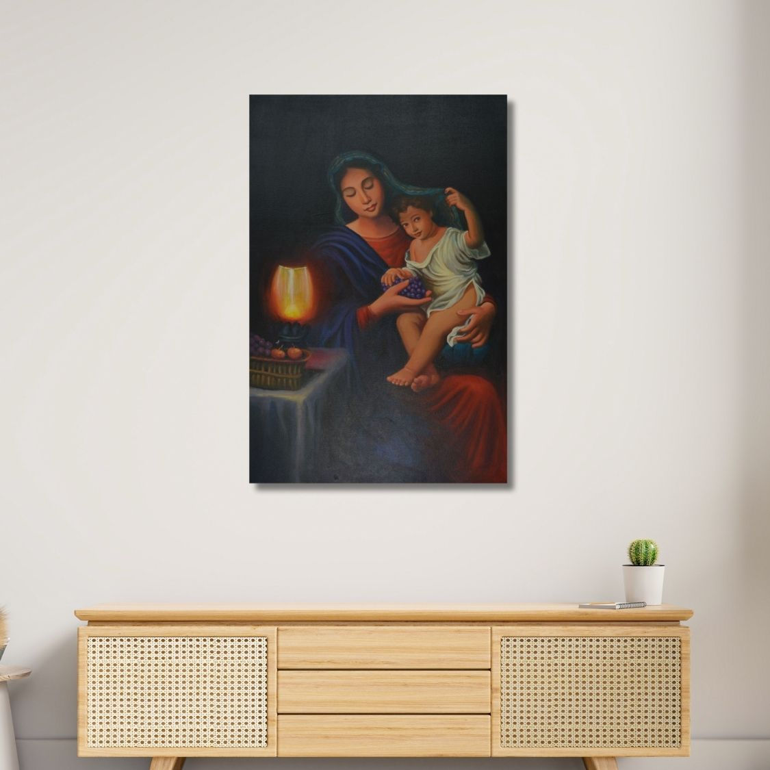 Spiritual Jesus Canvas Painting