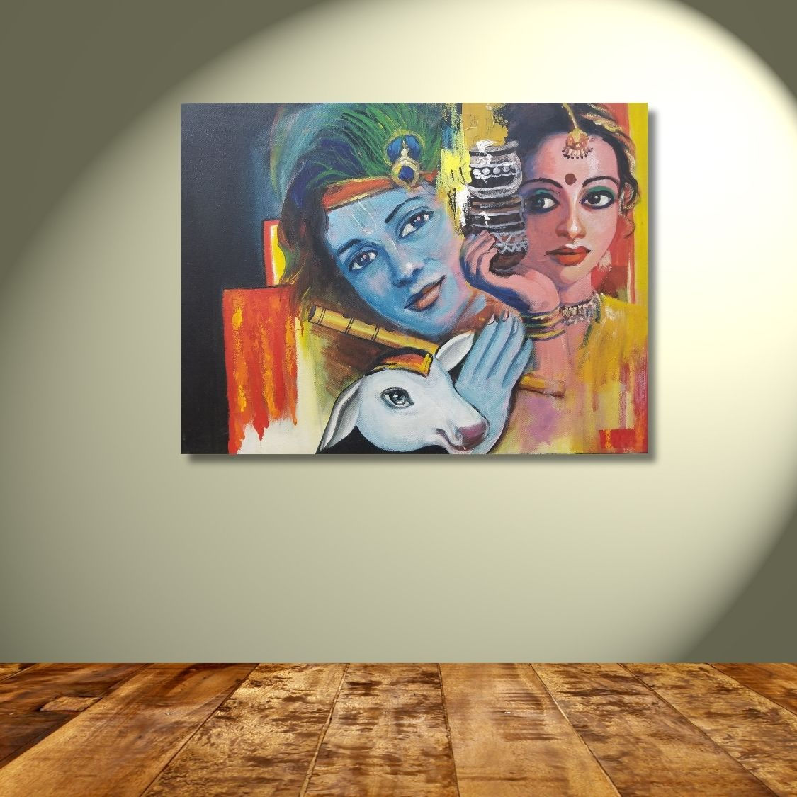 Handmade Acrylic Canvas Art