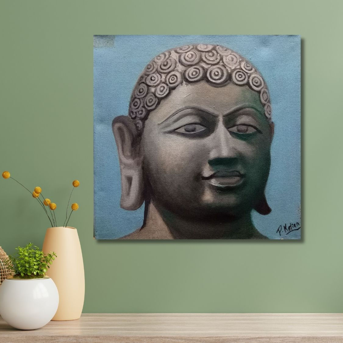 Lord Bahubali Face Painting