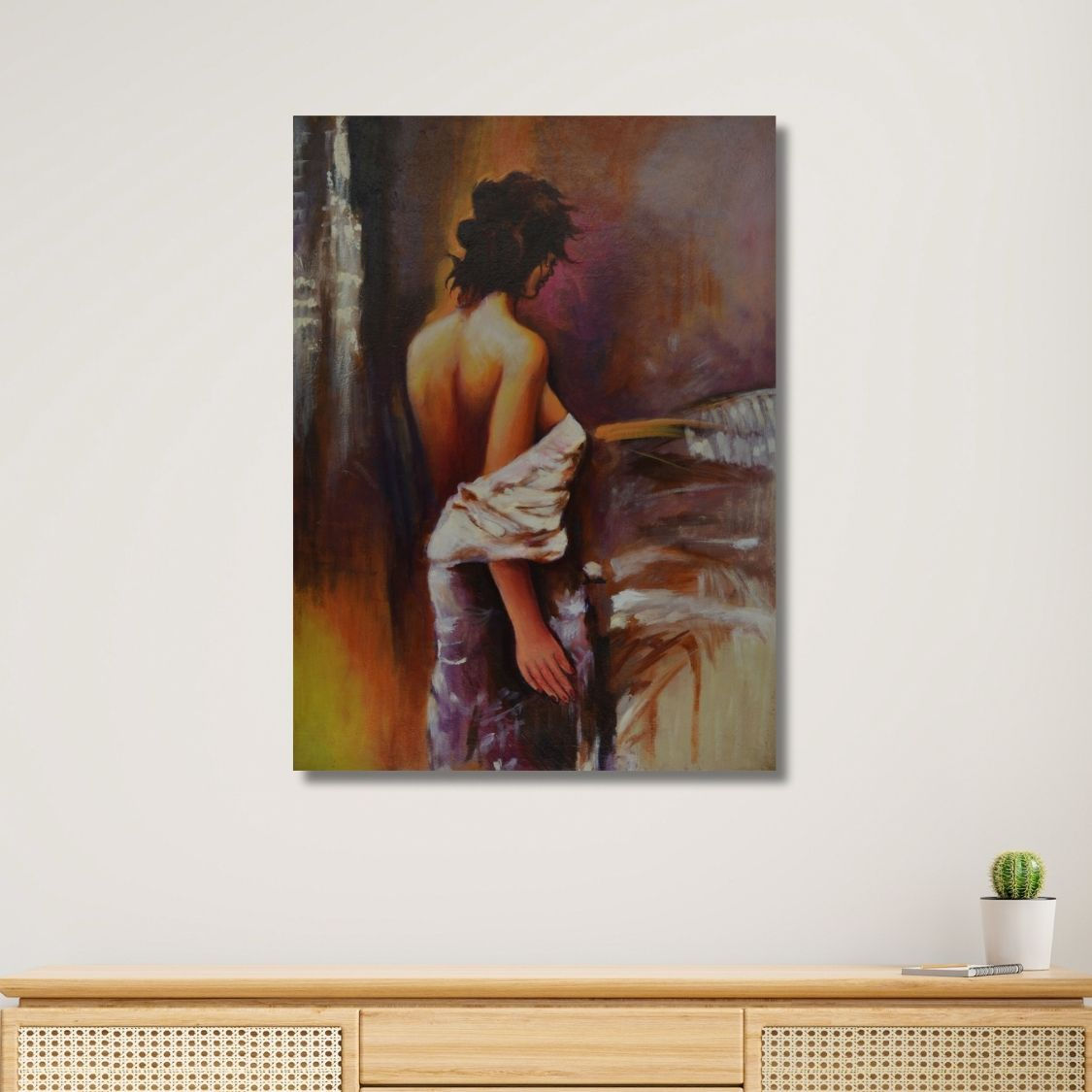 Modern Woman Canvas Painting