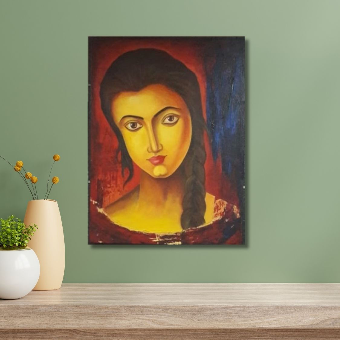 Beautiful Lady Painting