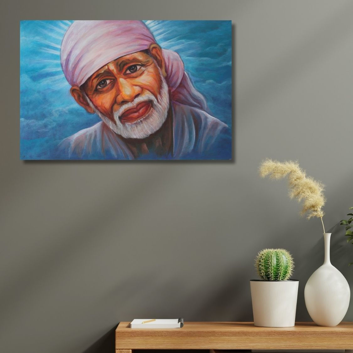 Realistic Acrylic Sai Portrait
