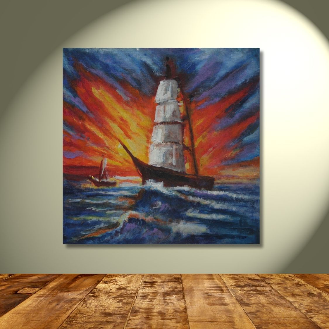 Nautical Sunset Wall Art