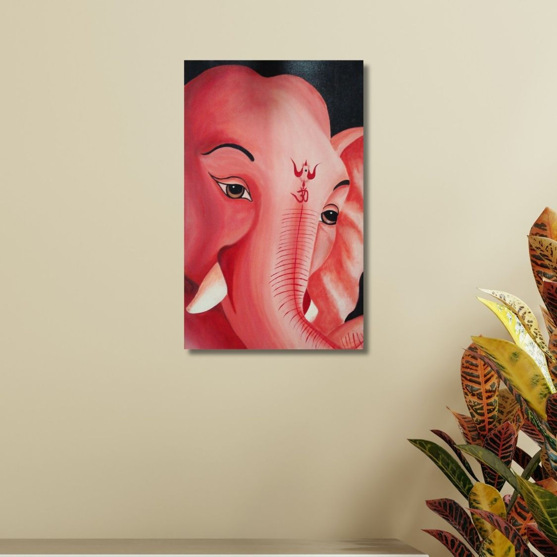 spiritual ganpati wall art