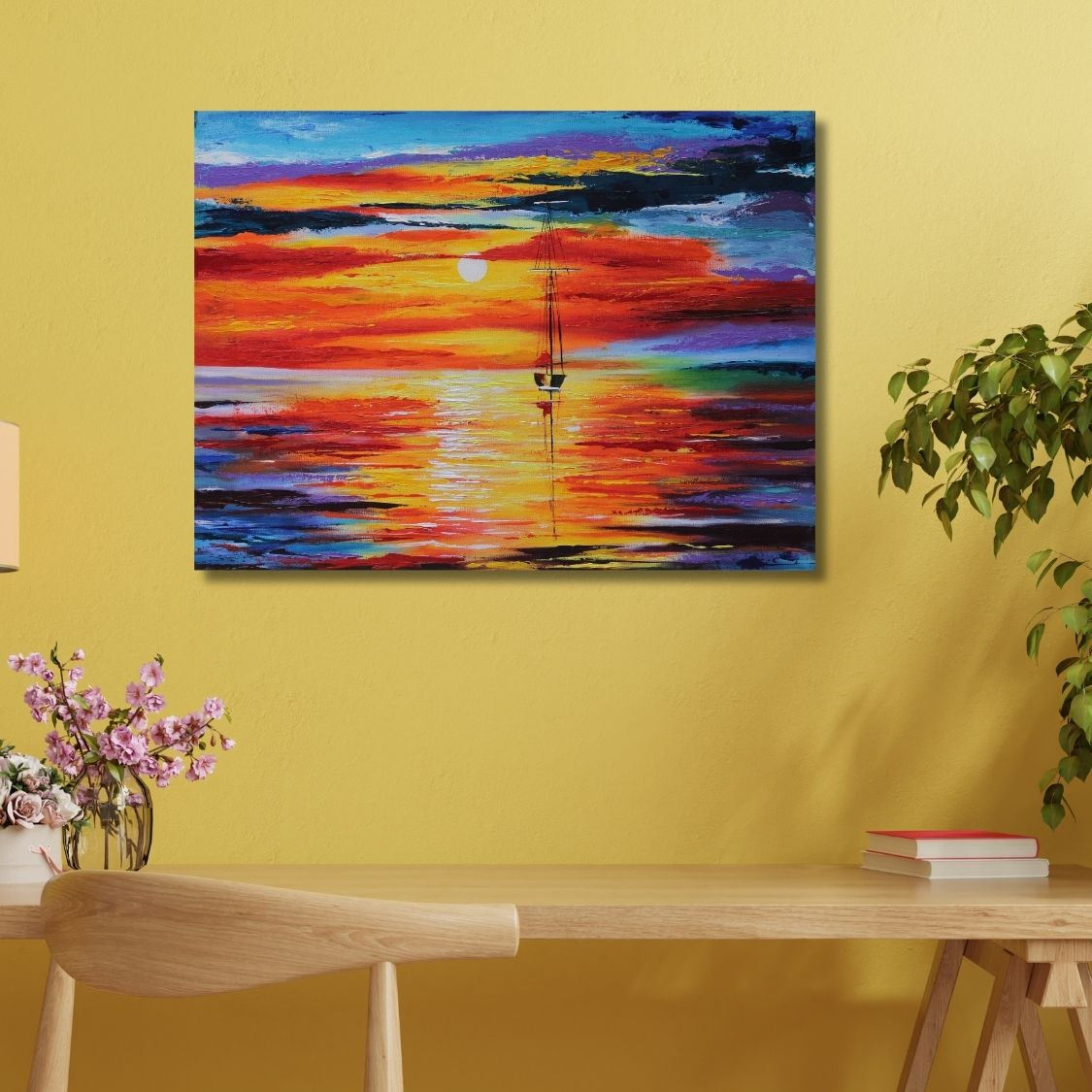 Colorful Sea Painting