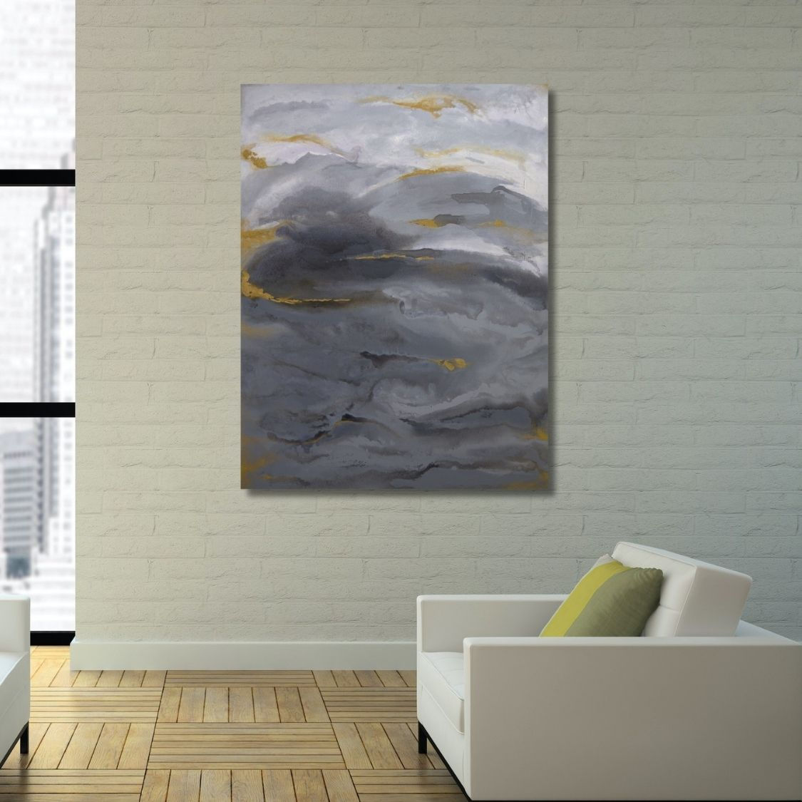 Luxury Abstract Living Room Painting