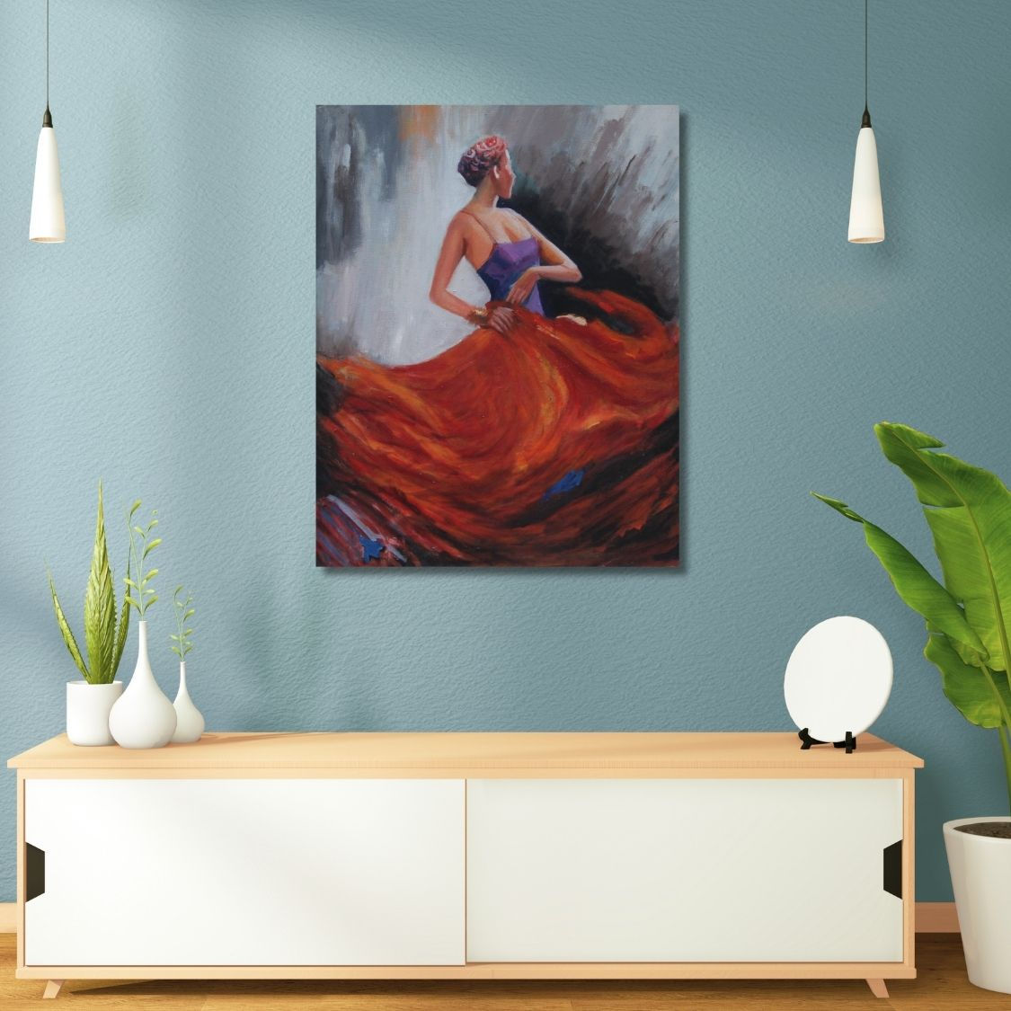modern dance artwork