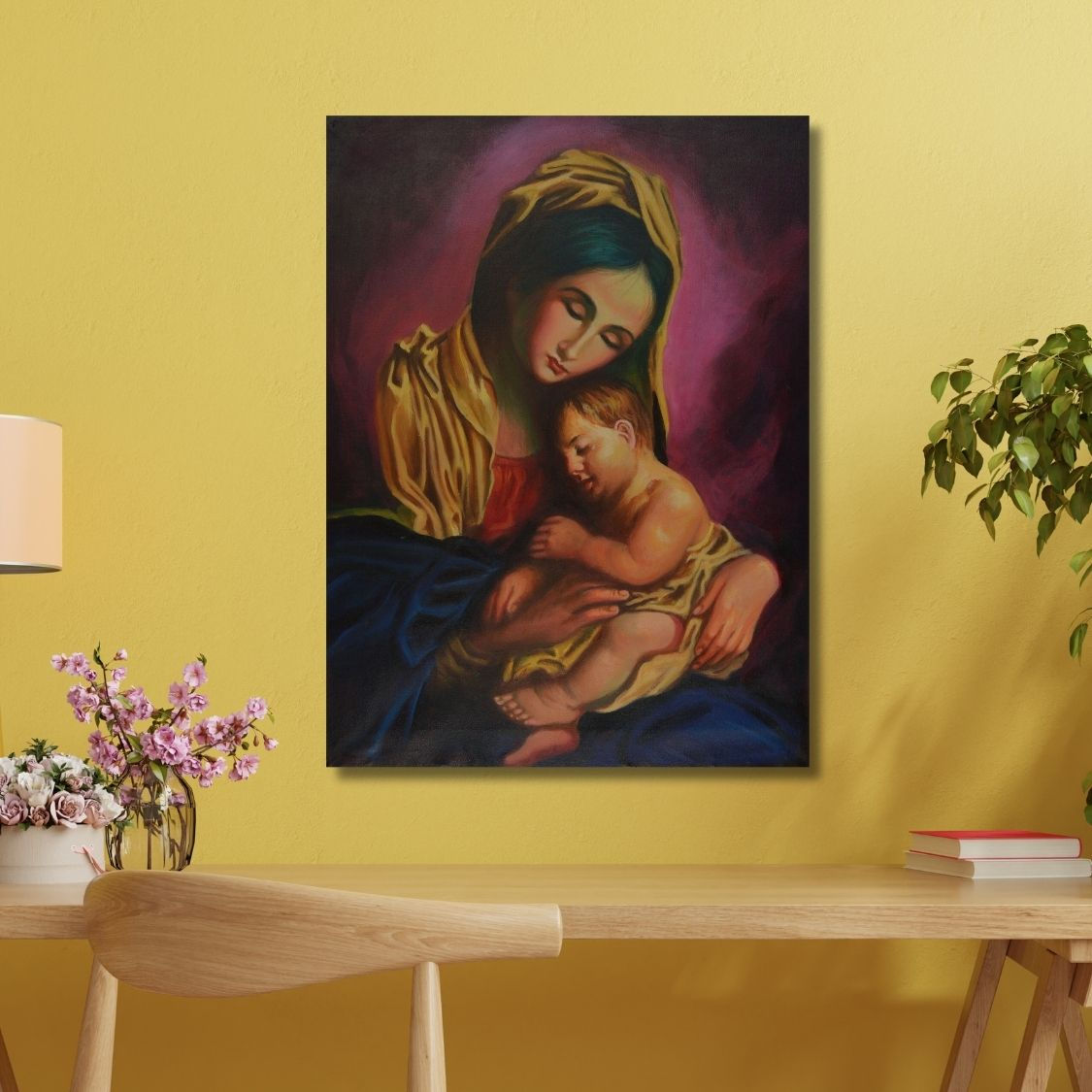 Peaceful Religious Canvas