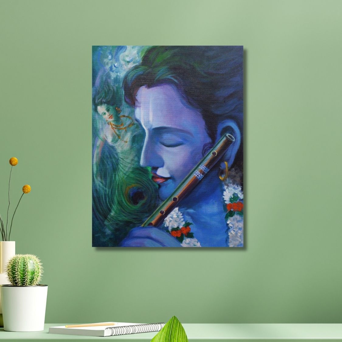 Divine Hindu Canvas Painting
