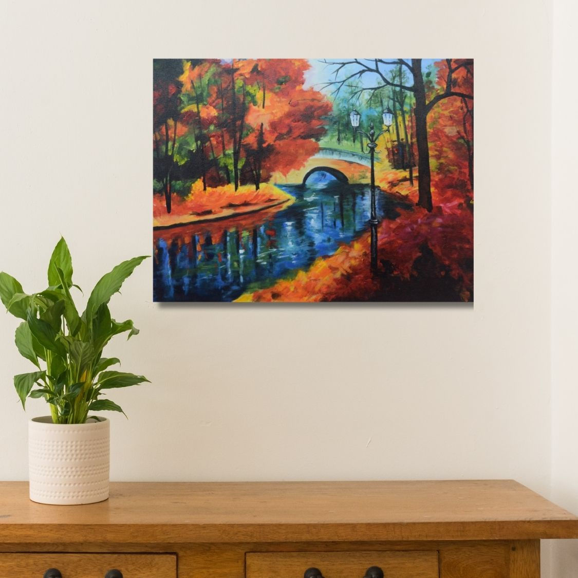Autumn Trees Painting