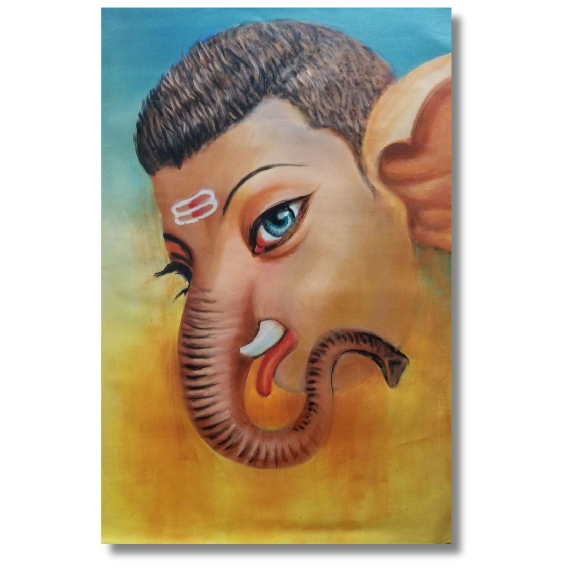 contemporary ganesha painting