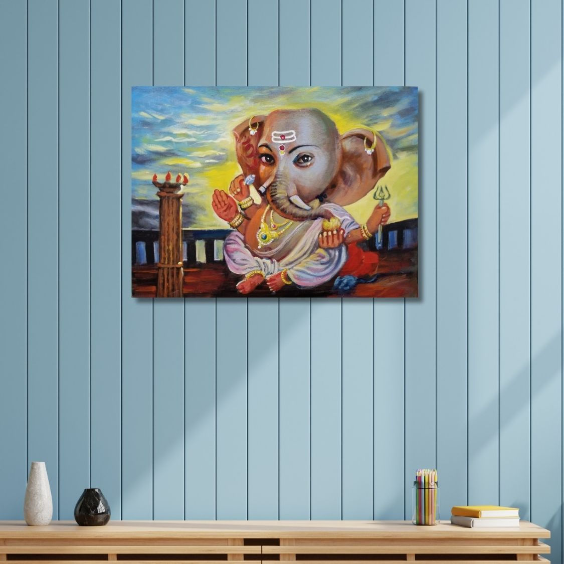 Spiritual Ganesha Painting