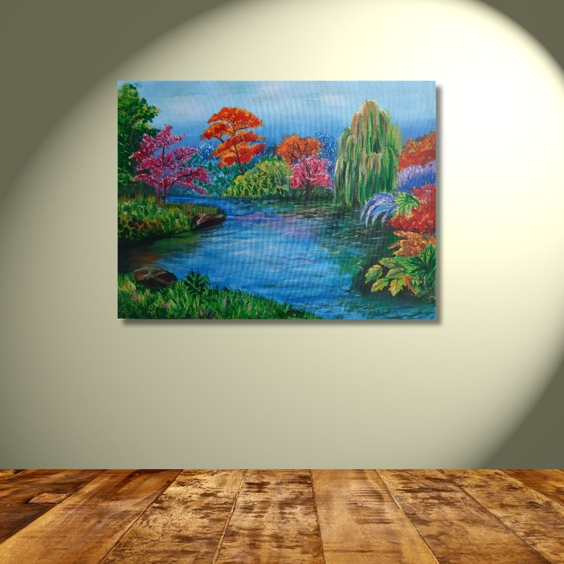 Handmade Acrylic Landscape