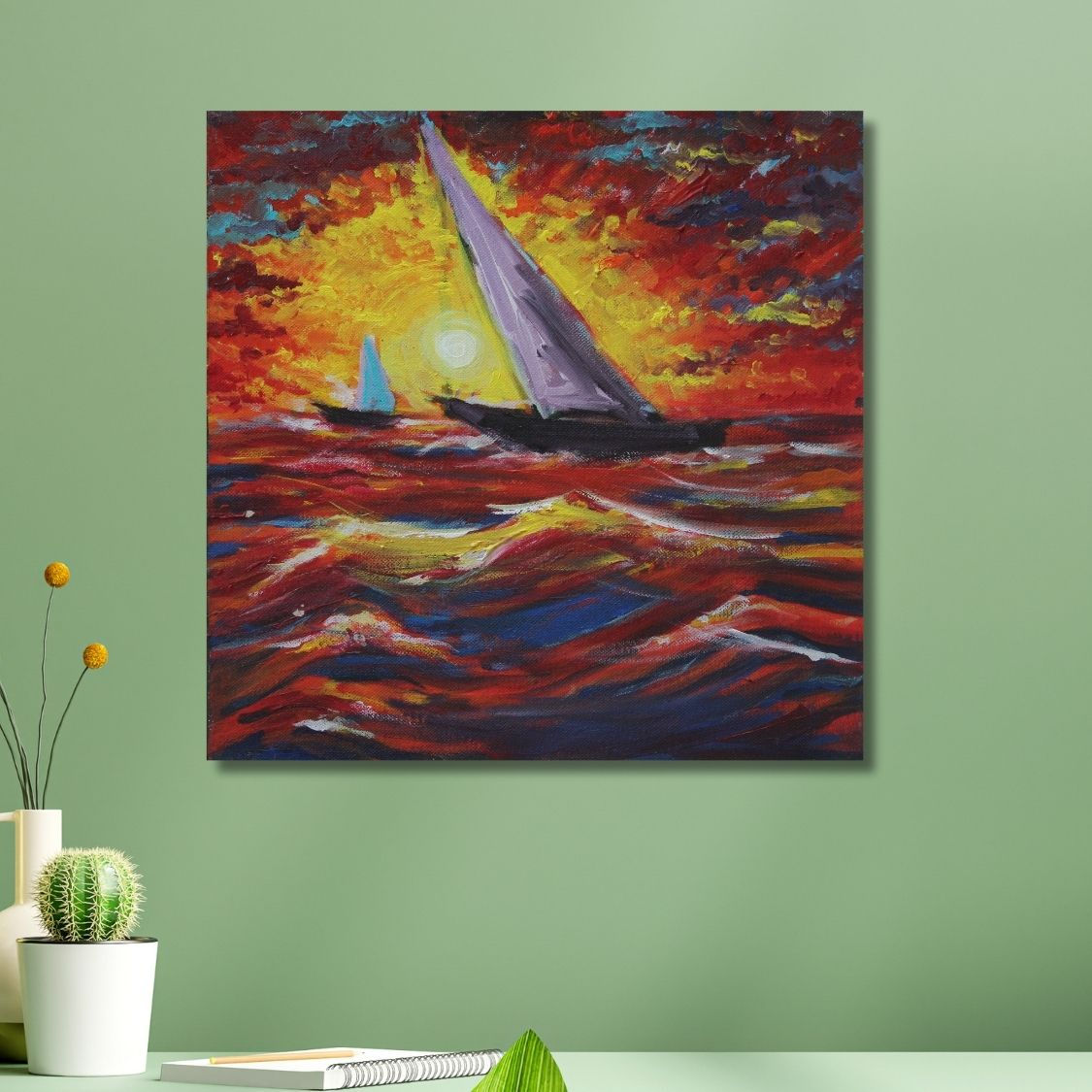 Expressionist Sea Painting