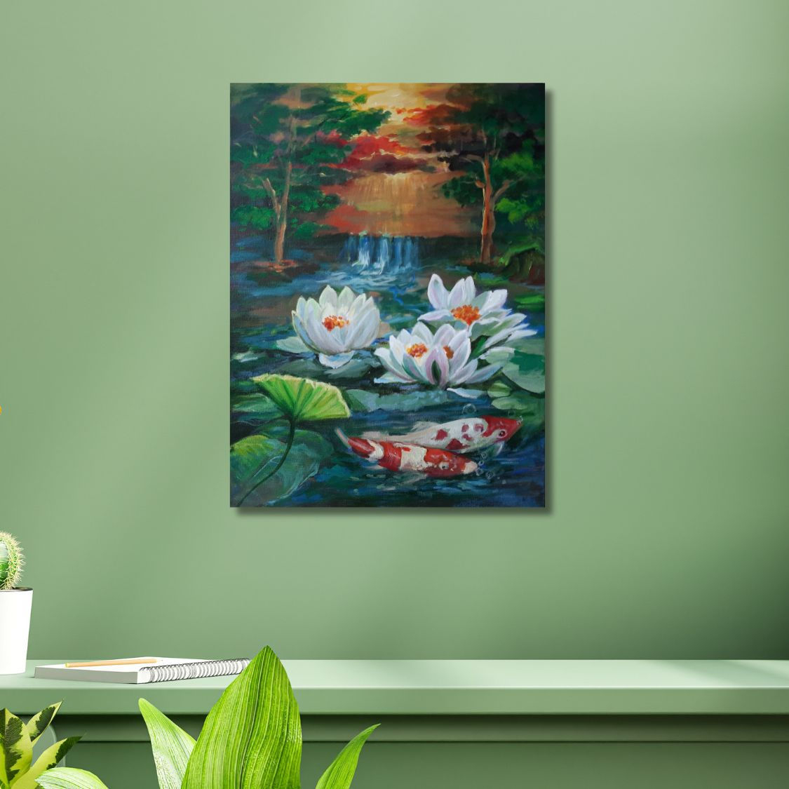 feng shui fish art