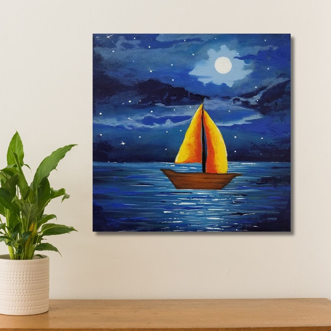 Tranquil Ocean Canvas