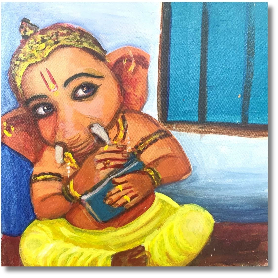 Beautiful Ganpati Painting