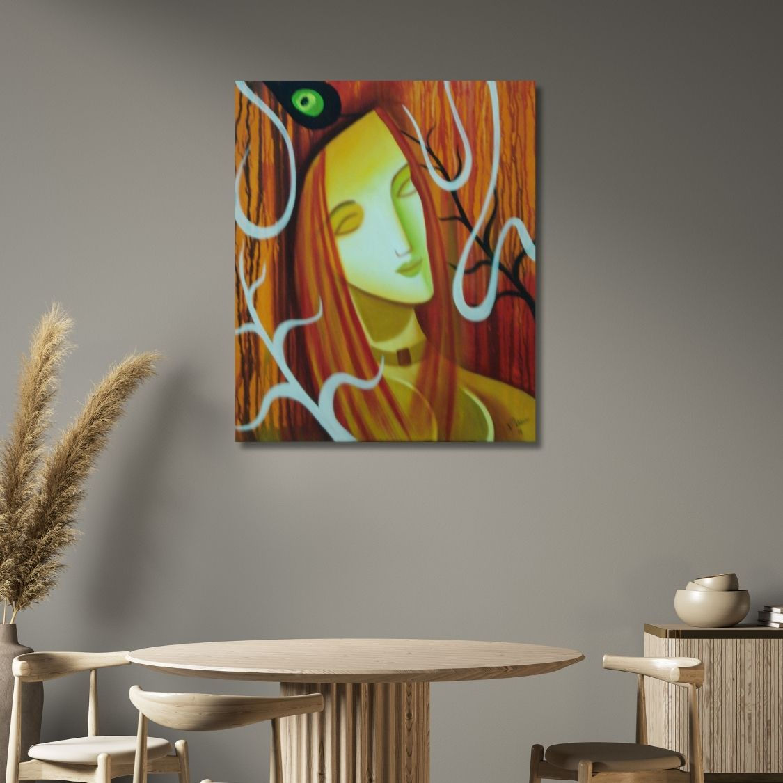 Handmade Acrylic Canvas Artwork