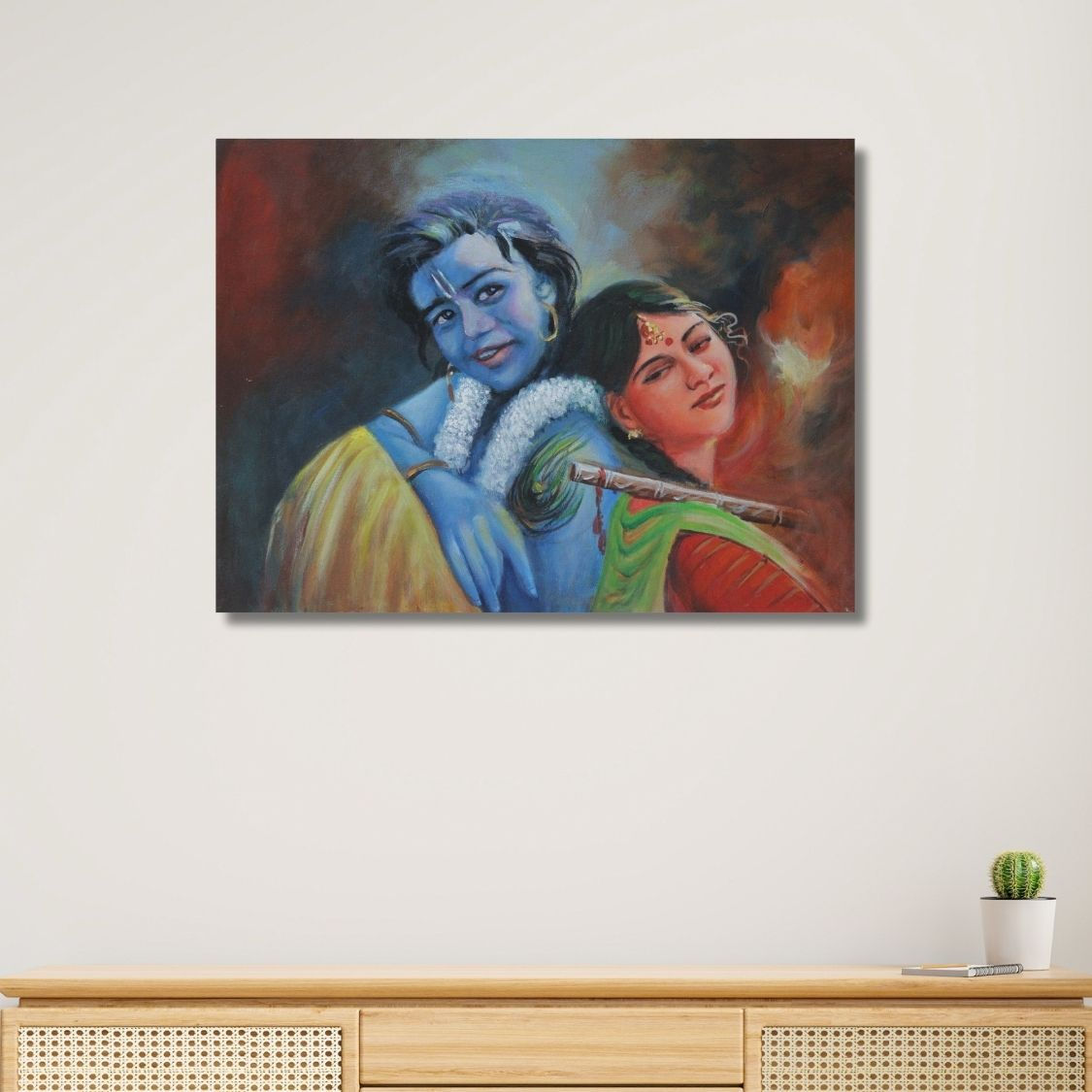 Radha Krishna Love Painting
