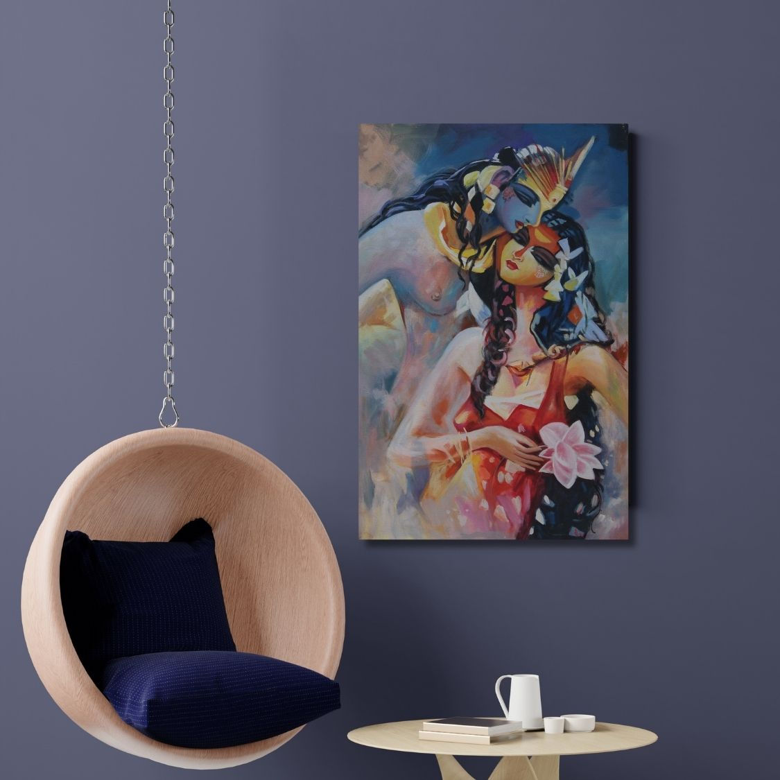 Acrylic Abstract Religious Painting