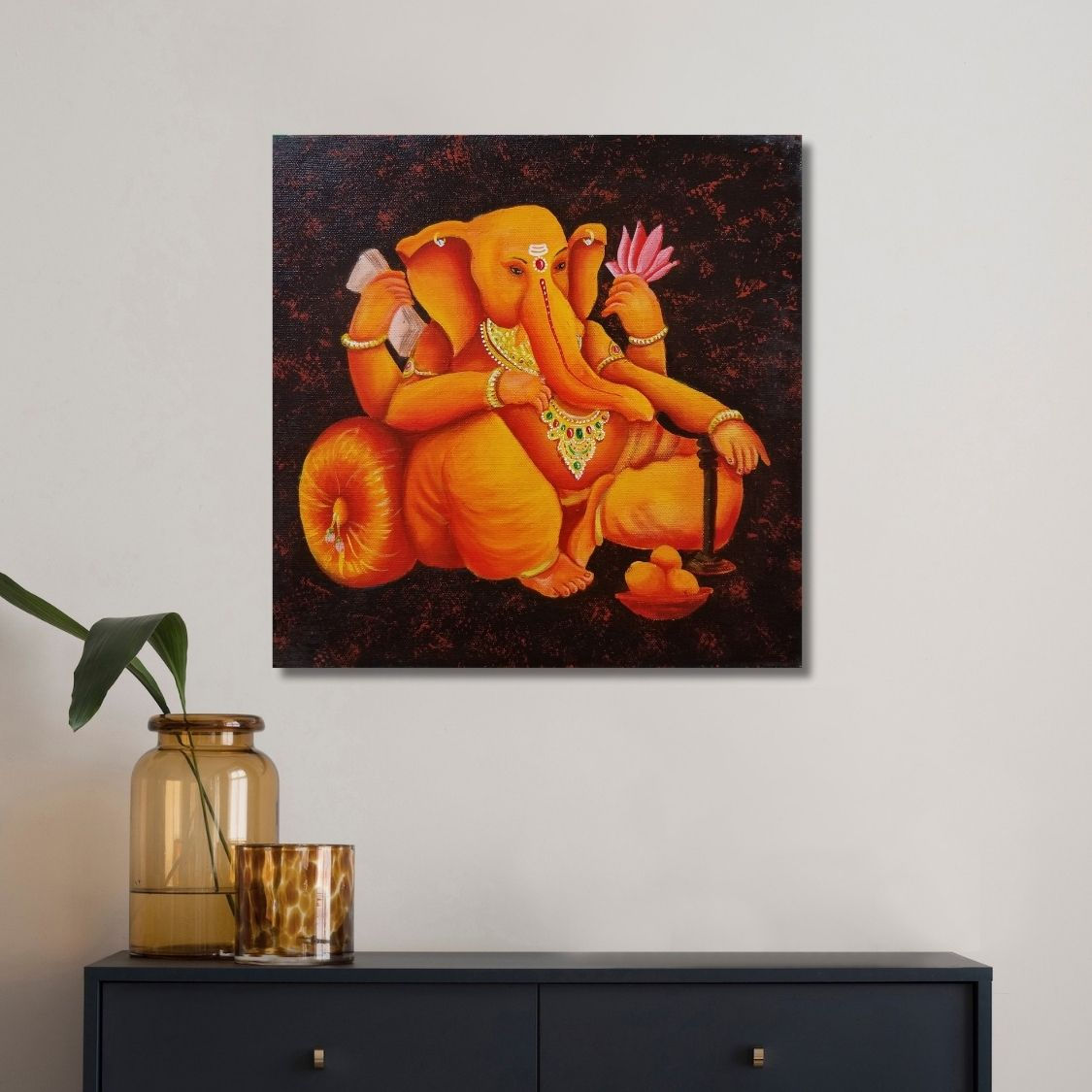 traditional ganesha art