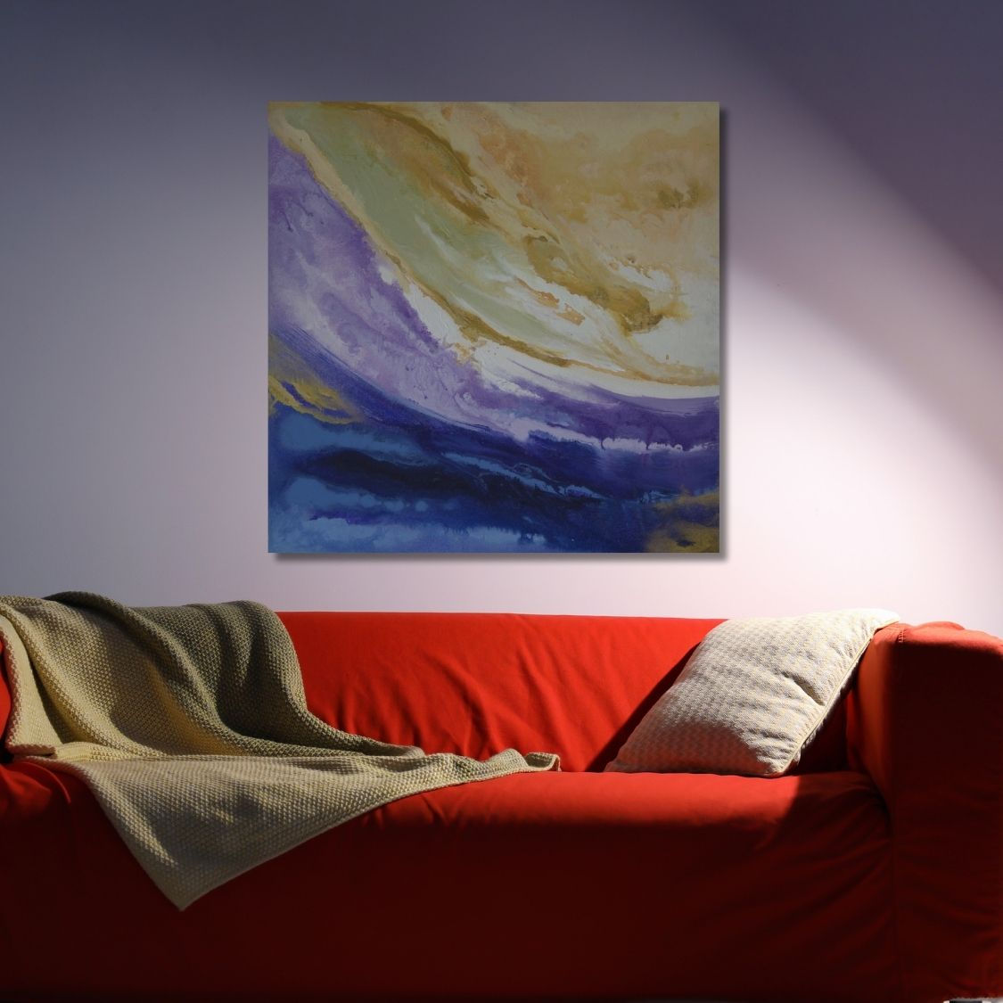 Tranquil Abstract Wall Decor