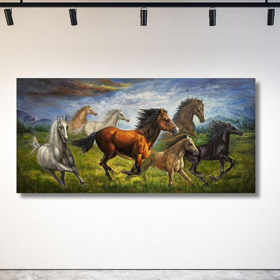 Handmade Horse Artwork