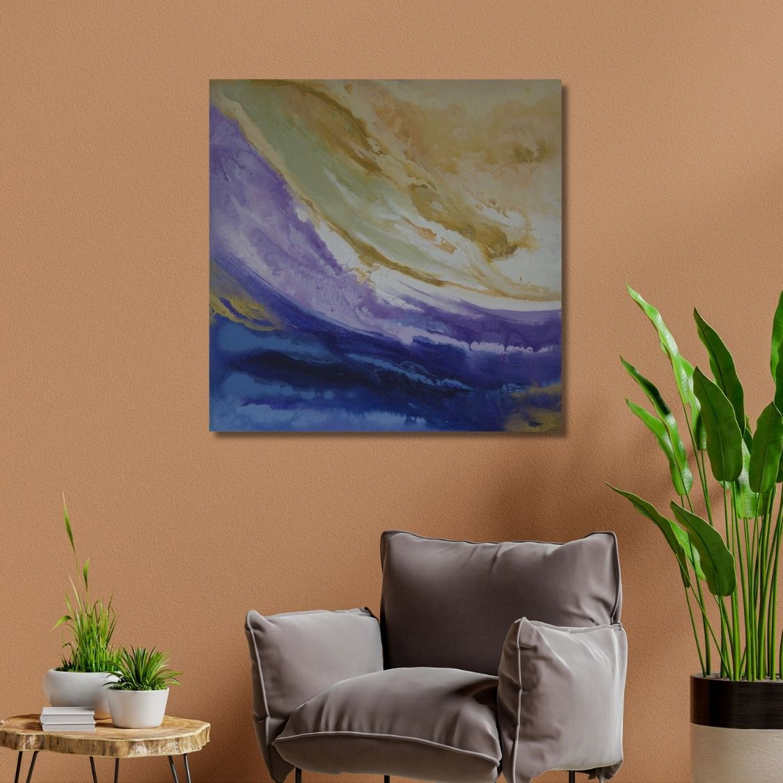 Subtle Modern Abstract Painting