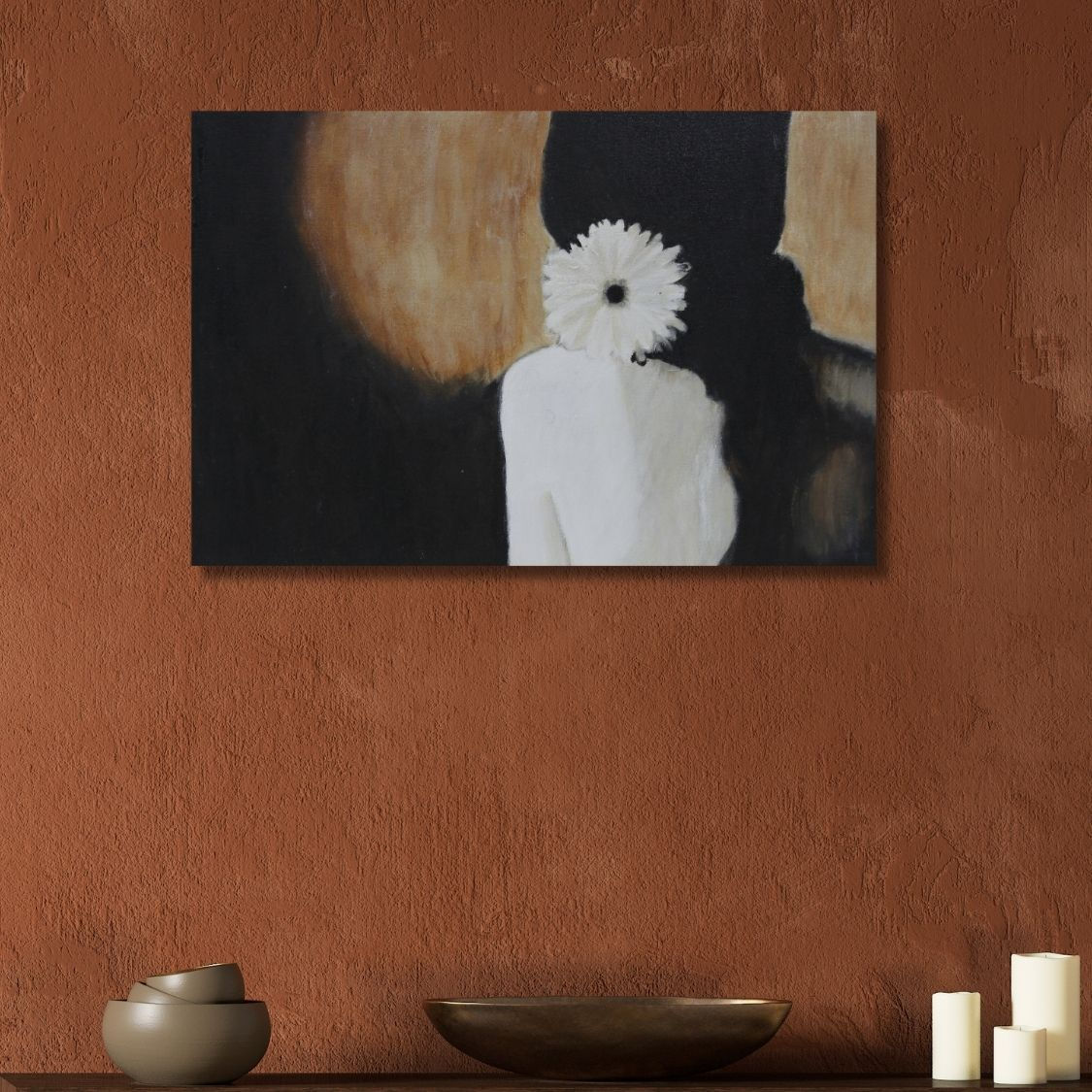 Acrylic Girl Artwork