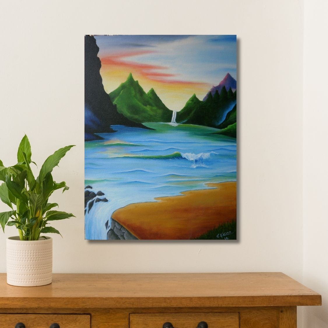 Acrylic Nature Painting