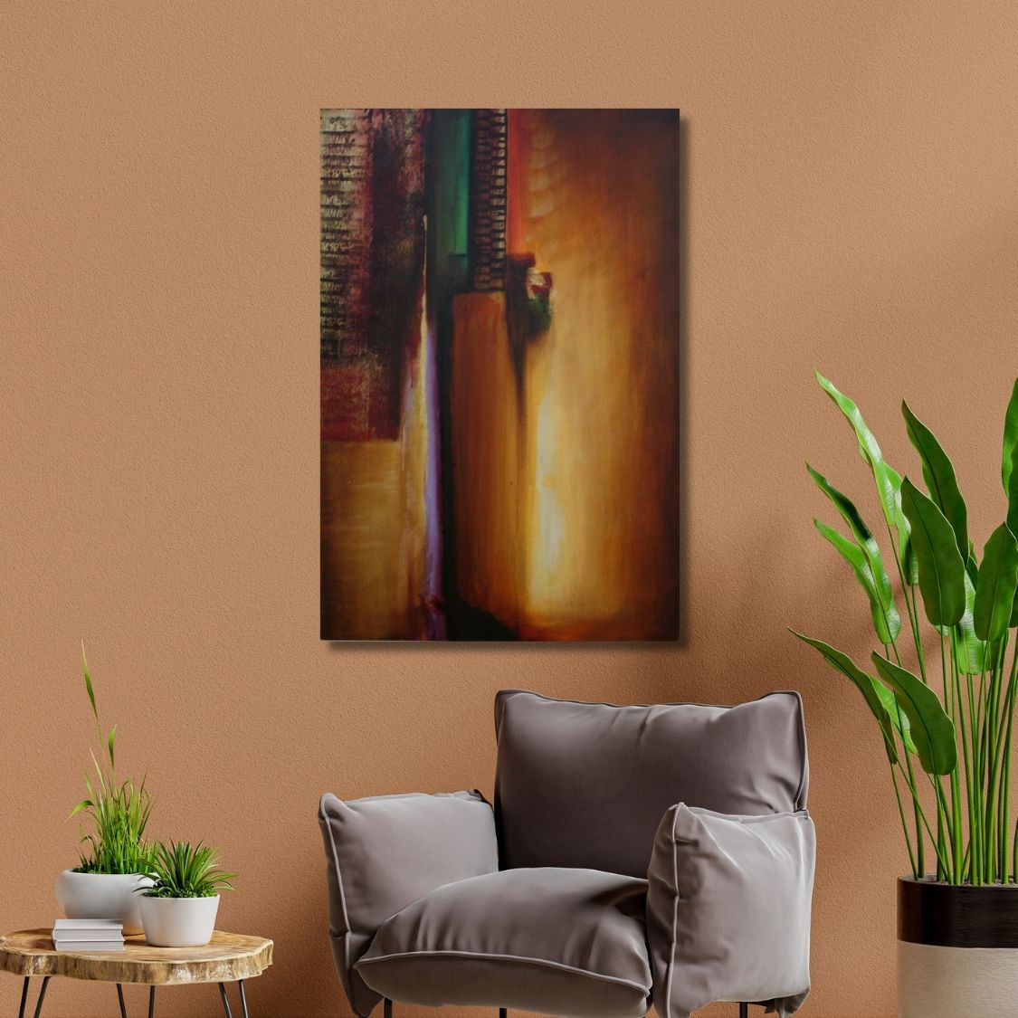 Handmade Acrylic Canvas Art