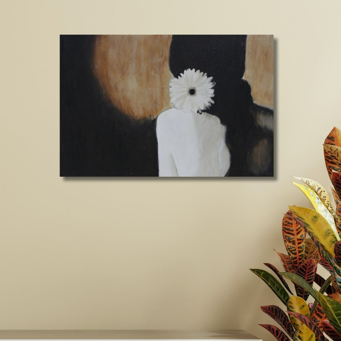Girl Silhouette Painting