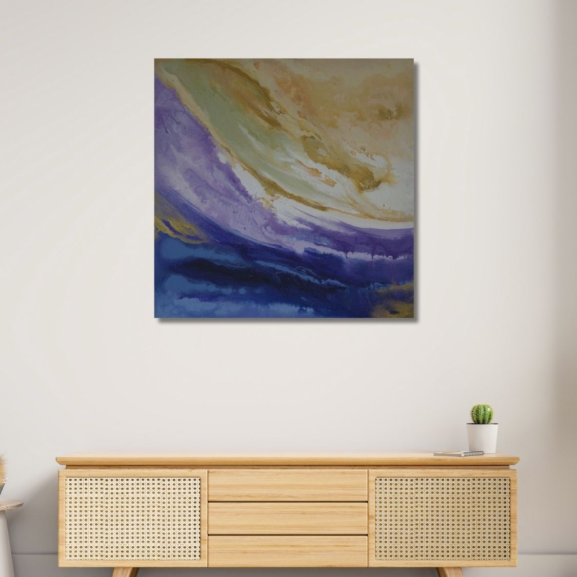 Handmade Acrylic Abstract Art