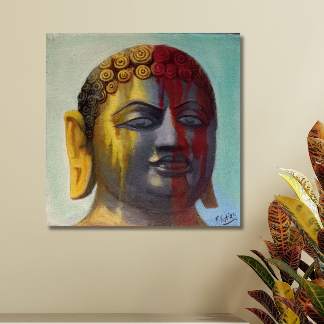 Bahubali Painting for Pooja and Meditation Room