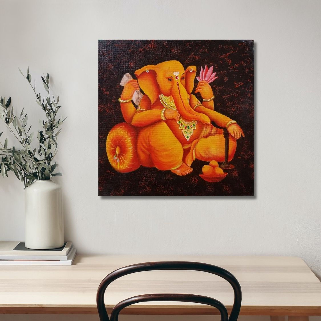 ganesha painting for home decor