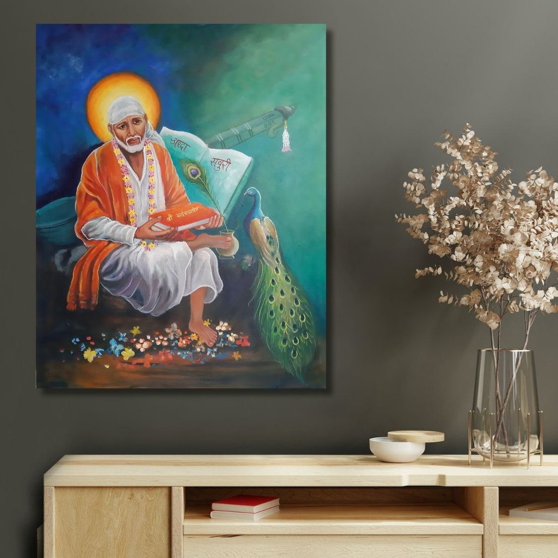 Handmade Acrylic Sai Art