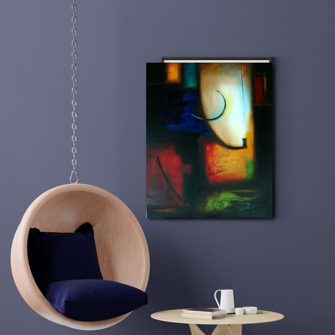 Handmade Geometric Acrylic Art