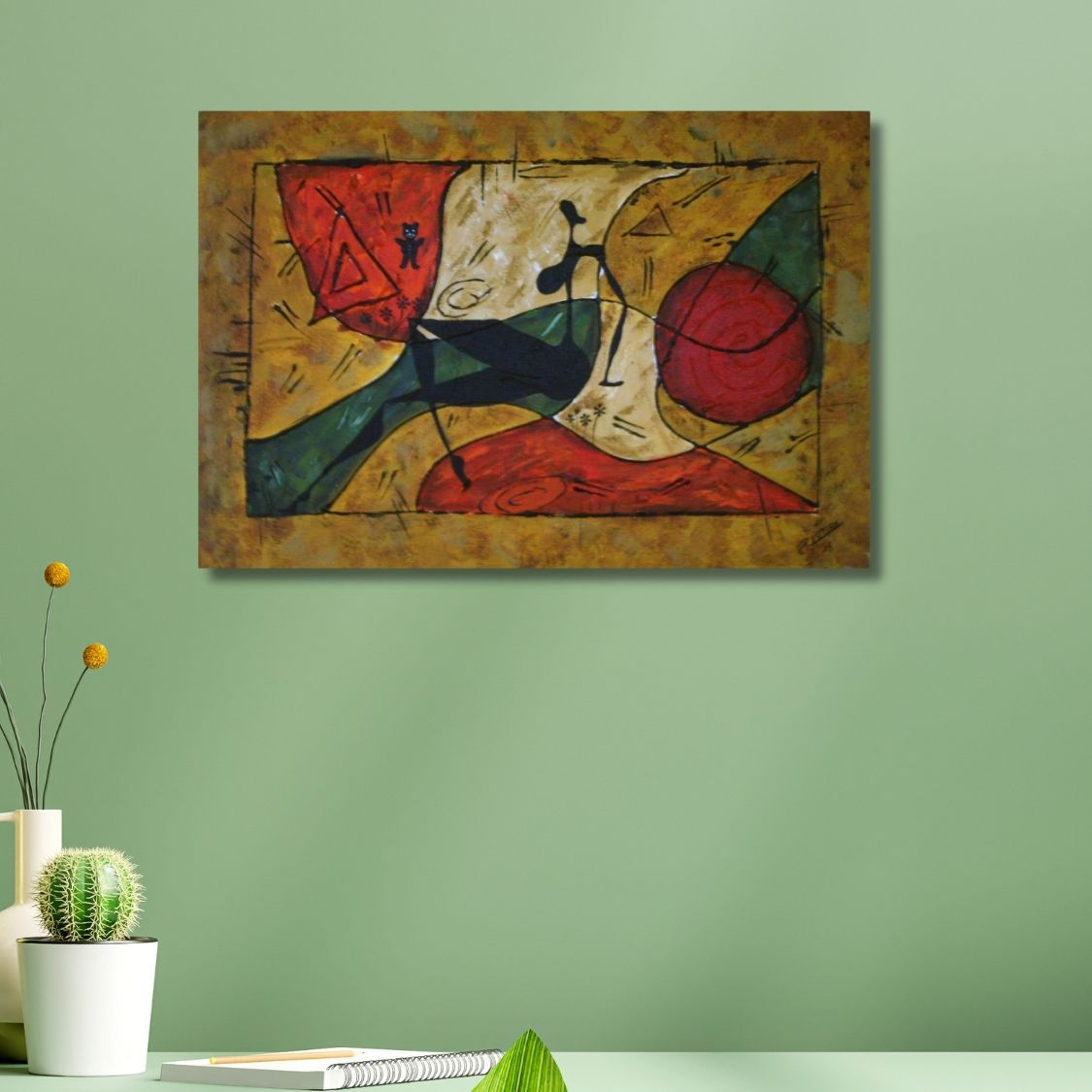 Handmade Modern Empowerment Painting