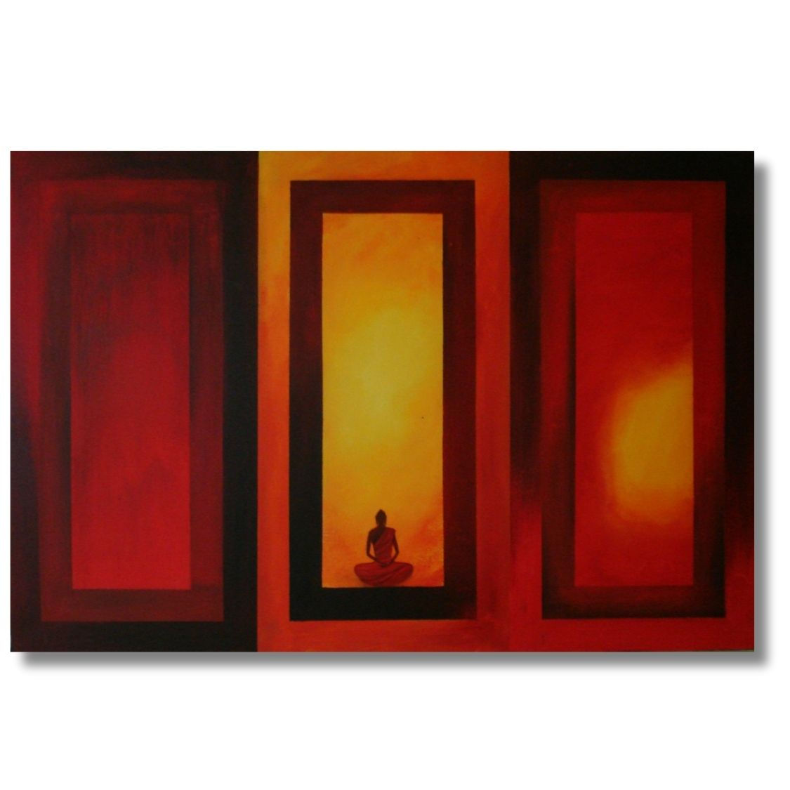 Painting Gautam Buddha