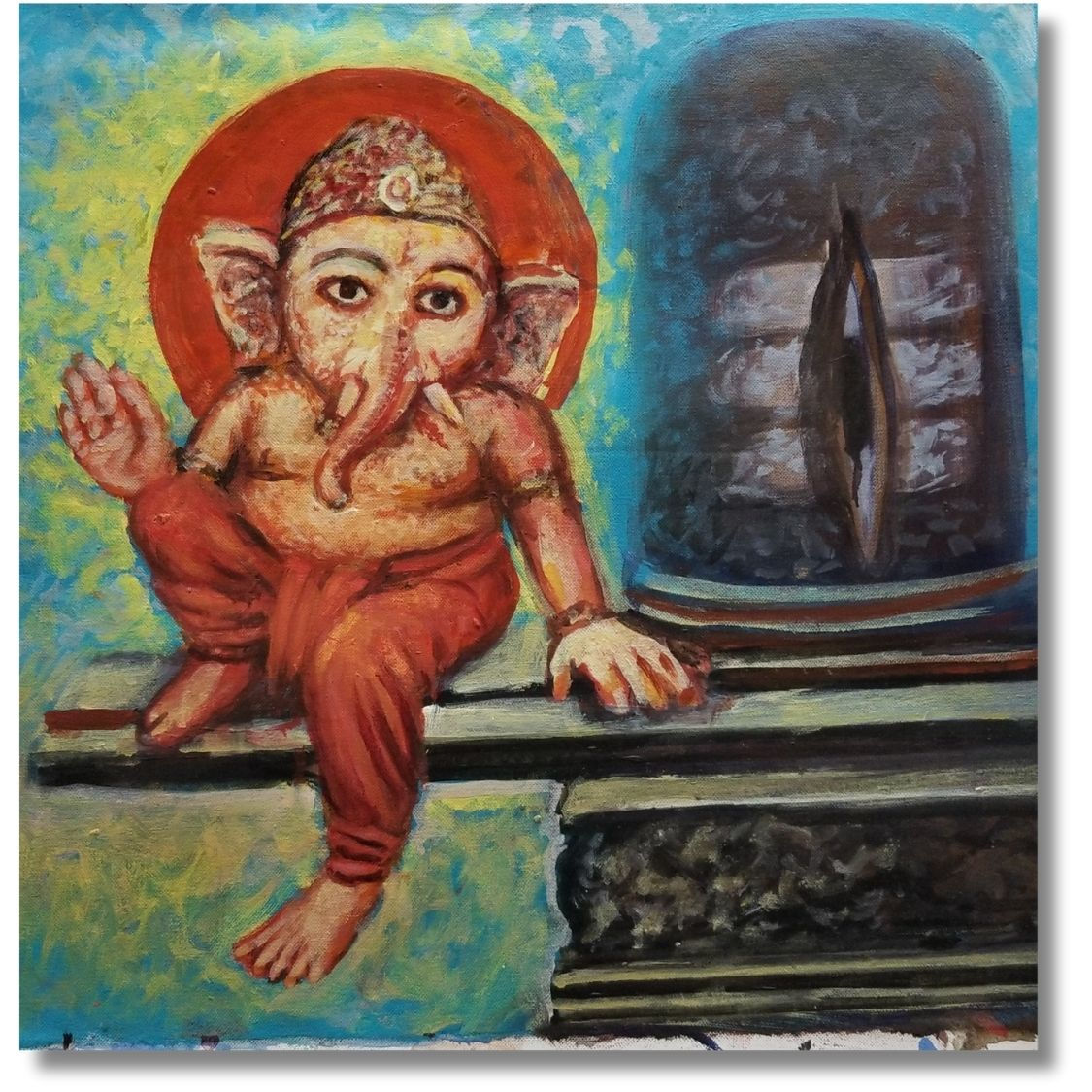 Ganapati Painting