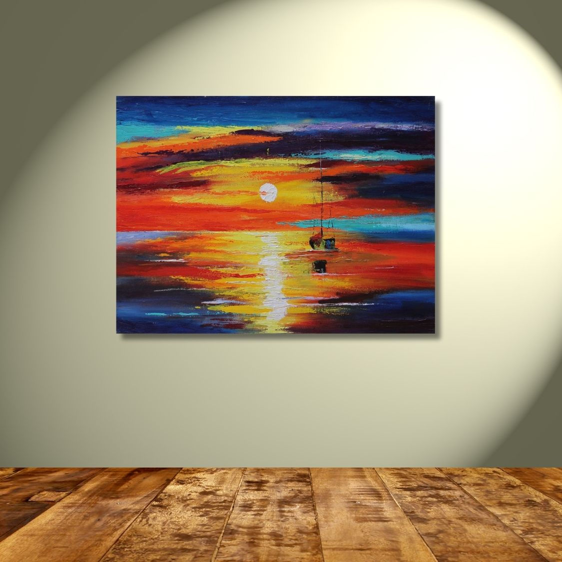 Handmade Sea Landscape Artwork