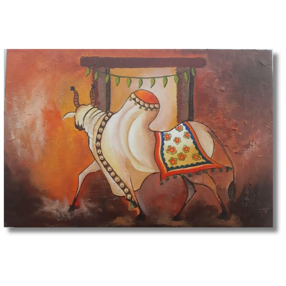 bull painting