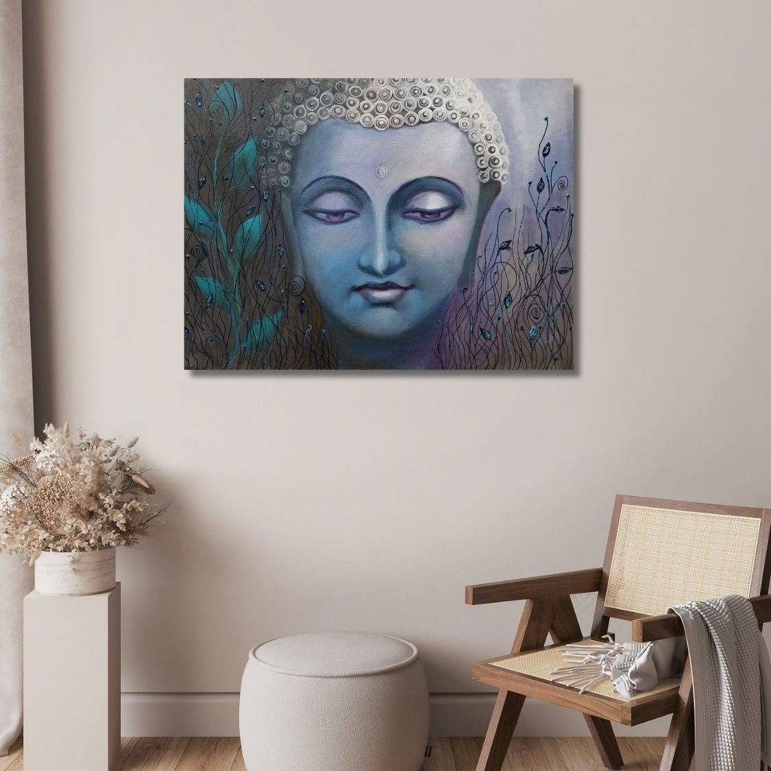 peaceful buddha artwork